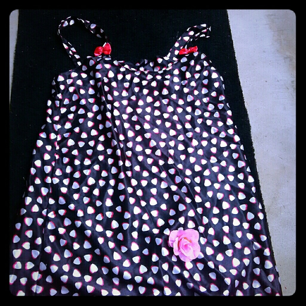 Heart designed sleepwear